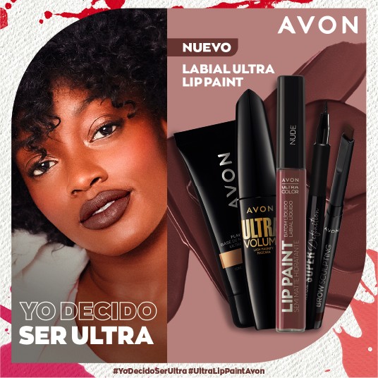 Labial liquido semimate, avon.