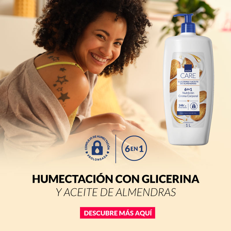 Avon Care con glicerina y aceite de almendras