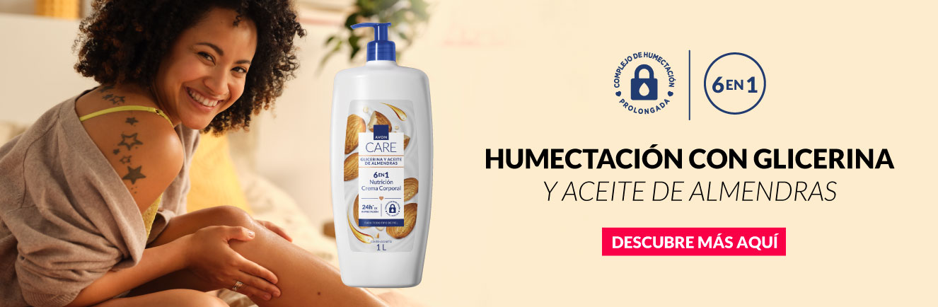 Avon Care con glicerina y aceite de almendras