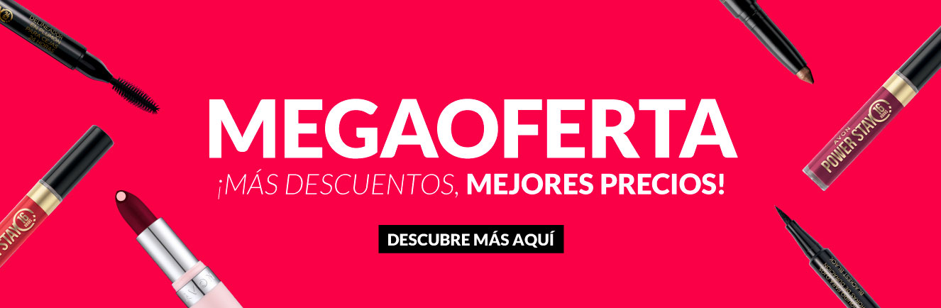 MegaOferta Avon, ¡Más descuentos, mejores precios!