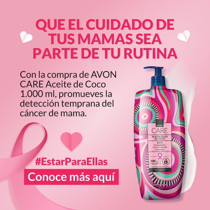 Avon Care Aceite de coco. #EstarParaEllas