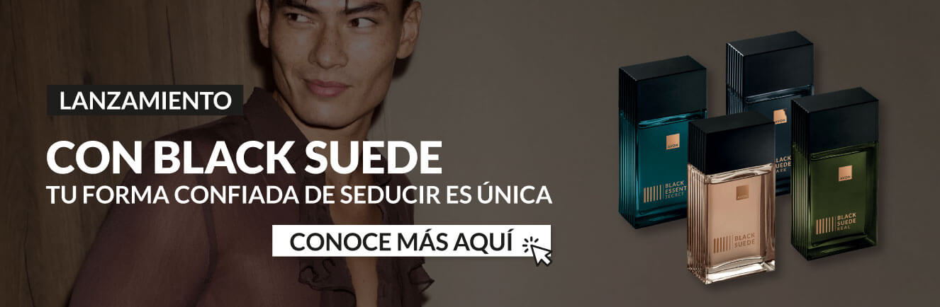Black Suede de Avon, tu forma de seducir es única.