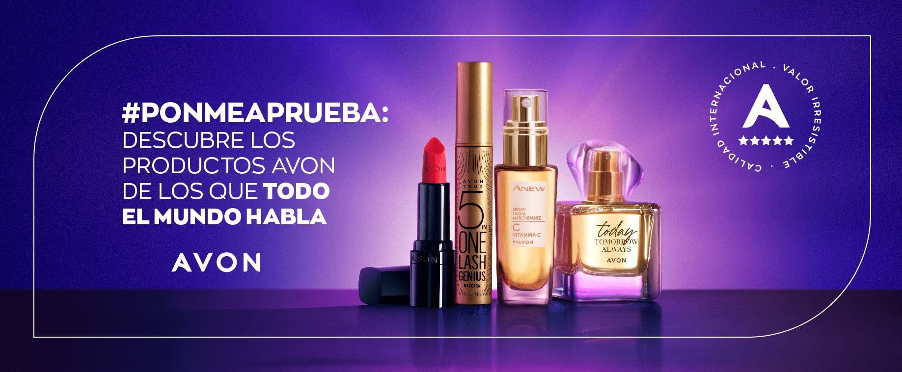 #PonmeAPrueba, Descubre los productos Avon