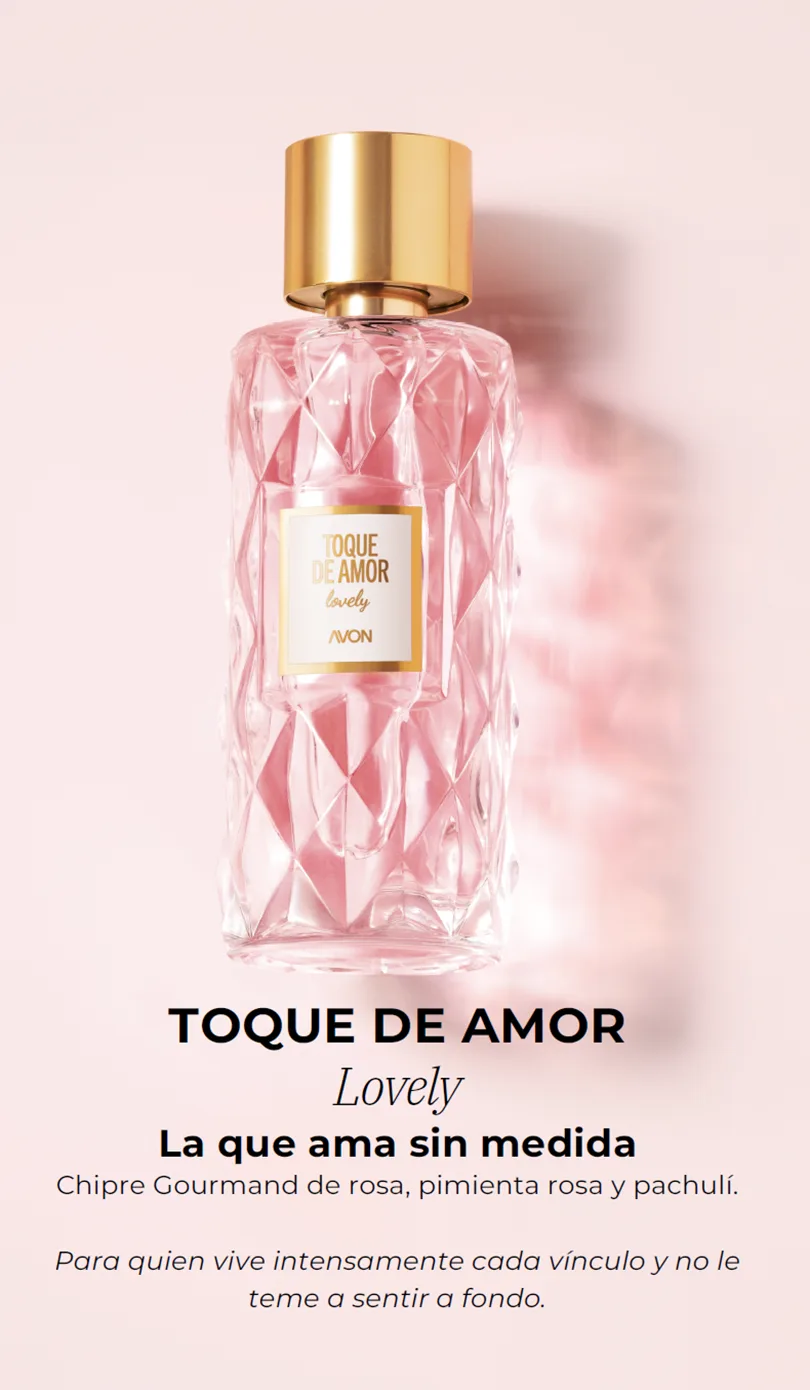 Lovely – La que ama sin medida. Fragancia Avon Iconic Collection.