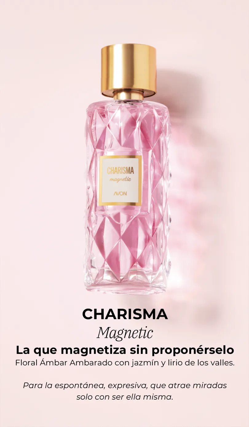 Charisma – La que deslumbra. Fragancia Avon Iconic Collection.
