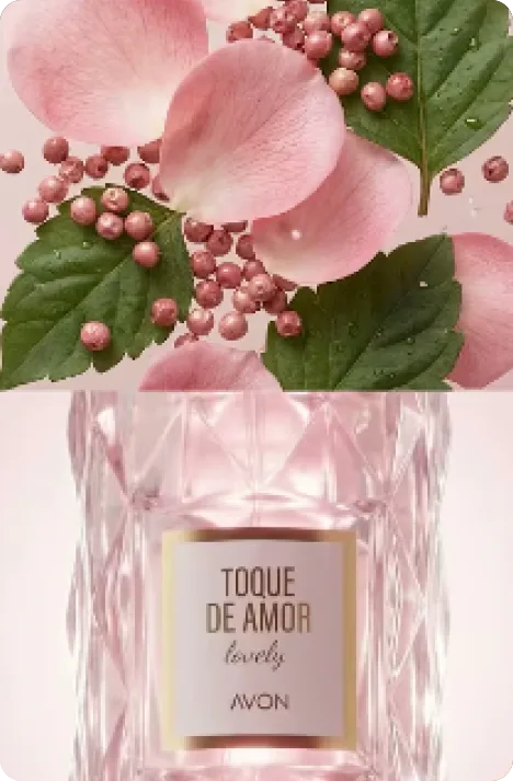Toque de amor lovely. Fragancia Avon Iconic Collection.